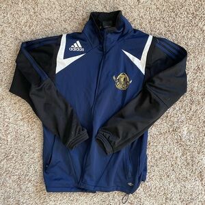 Adidas Womens Navy and Black Windbreaker